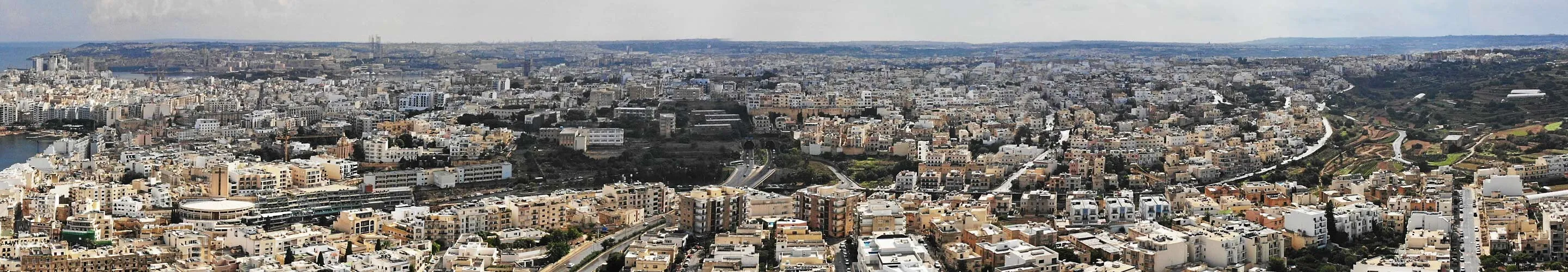 Panorama of San Ġwann