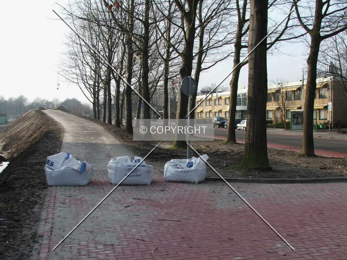 The ramp as seen from Eikesingel