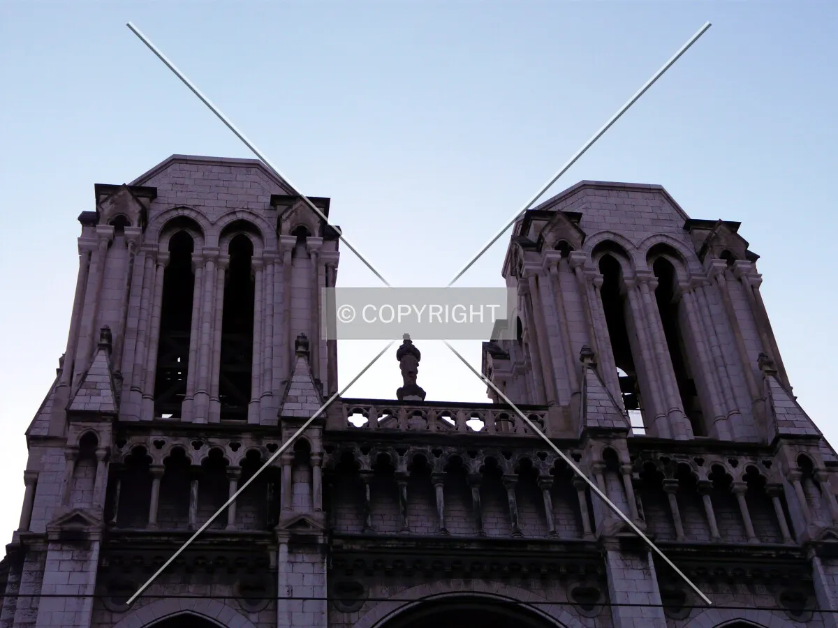 Tops of the two towers