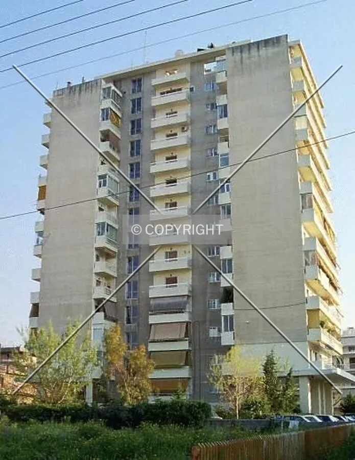 Rear view of the building