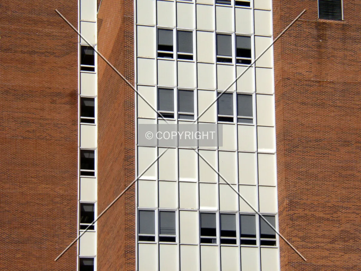 Detail of the southern facade