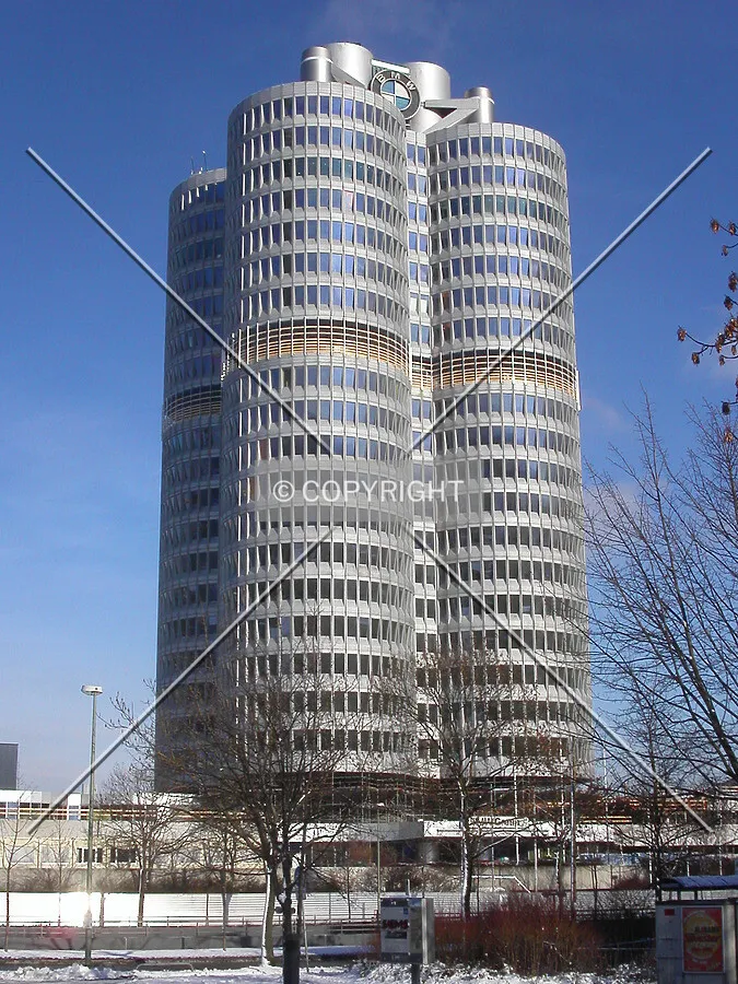 Eastern side of the building