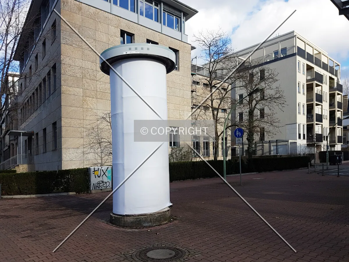 advertising pillar