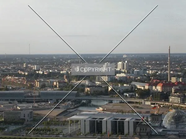 North view from Postdamer Platz