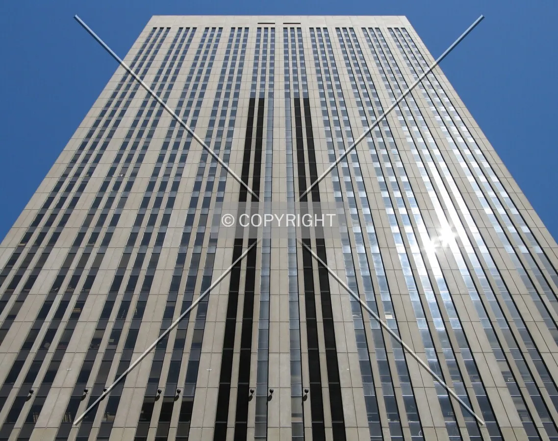 Looking up from the southwest