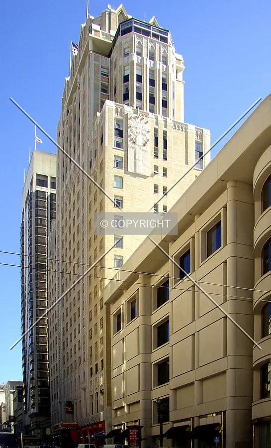 Looking north from Powell Street