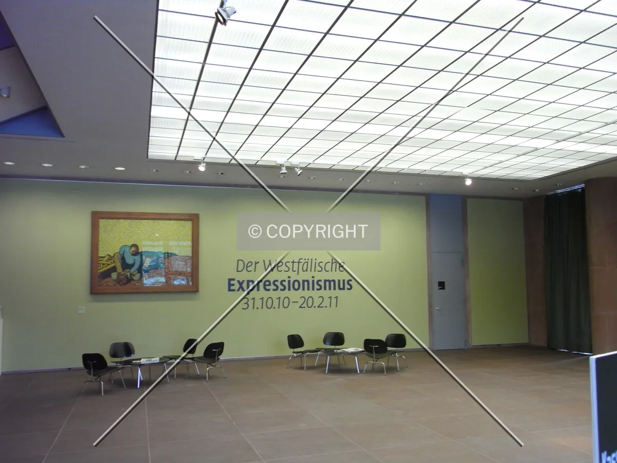 Lobby of museum Kunsthalle Bielefeld