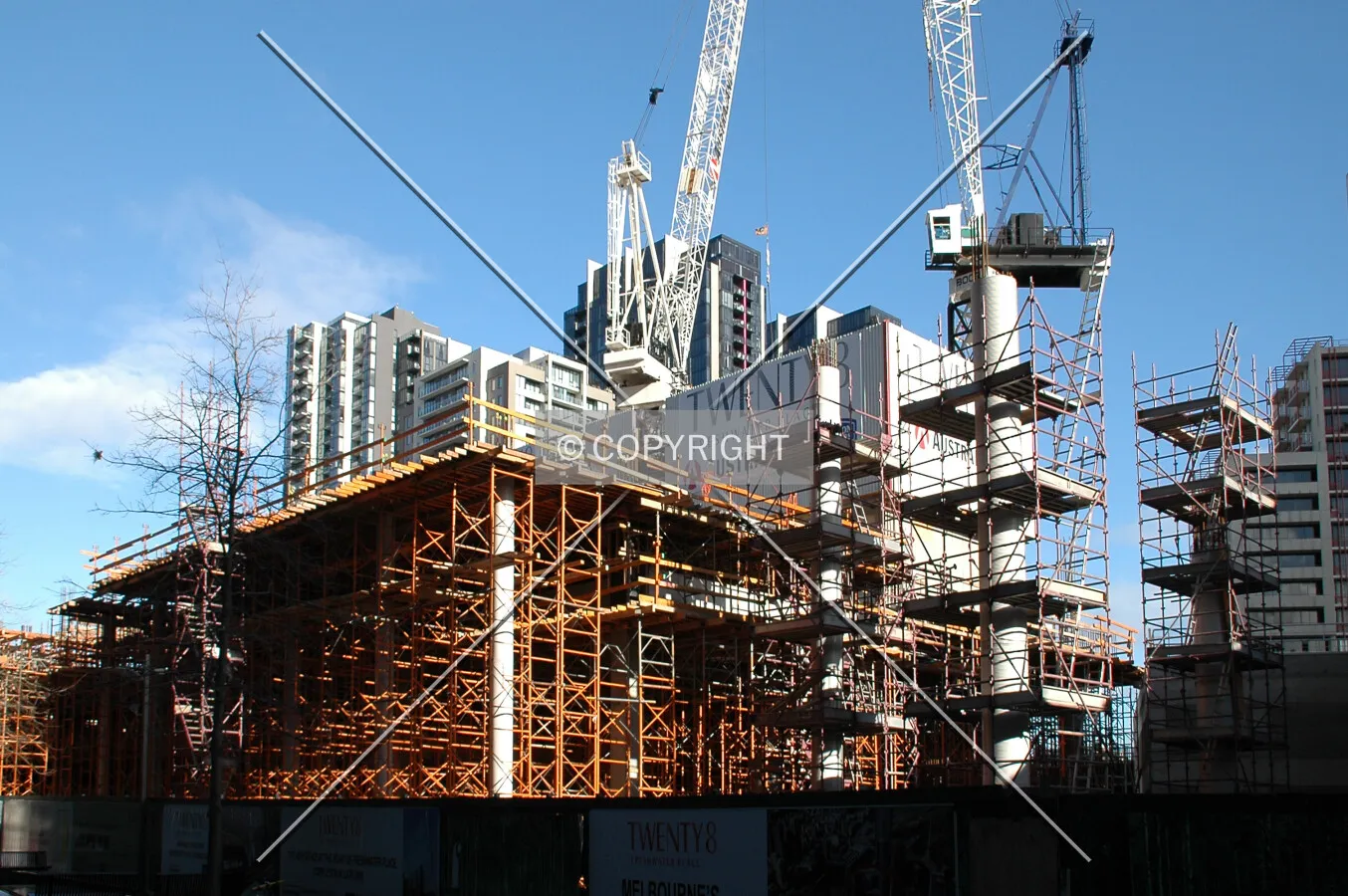 As seen from Freshwater Place