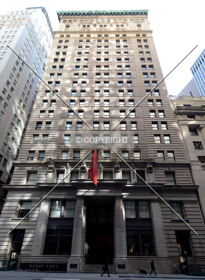 View from the northwest on Broad Street