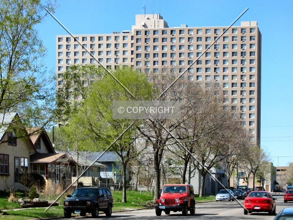 View to the north along 26th Avenue South