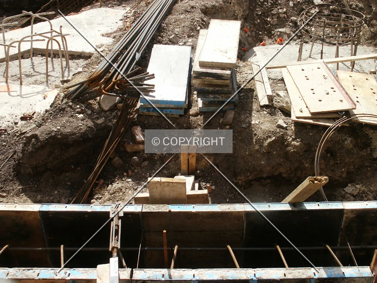 Foundations at the eastern edge