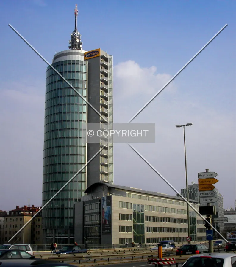 The building as seen from the north-western side