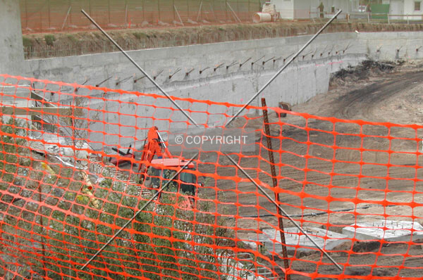 View of the foundations