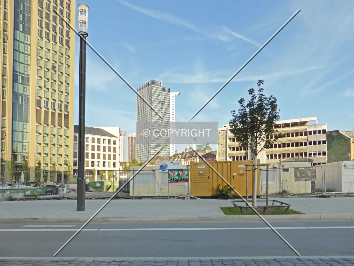 Proposed site for the Millennium Tower