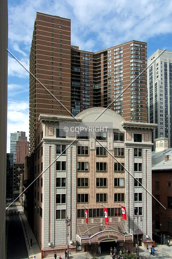 View from the southeast across Broad Street