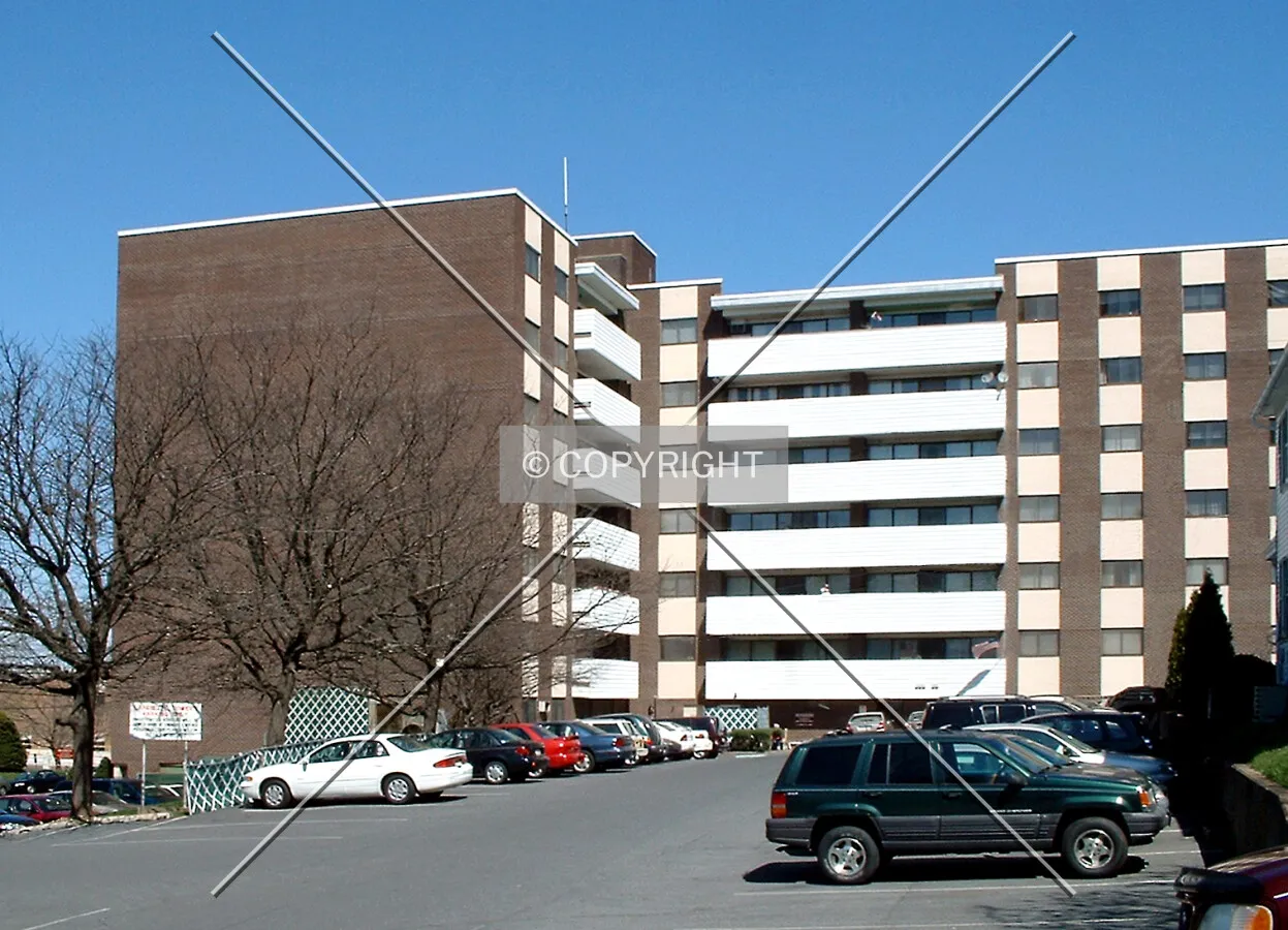 View from the southeast