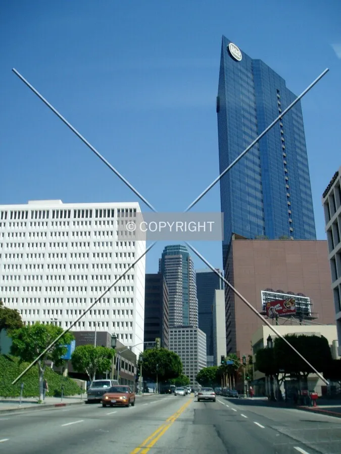 Heading into downtown from the west