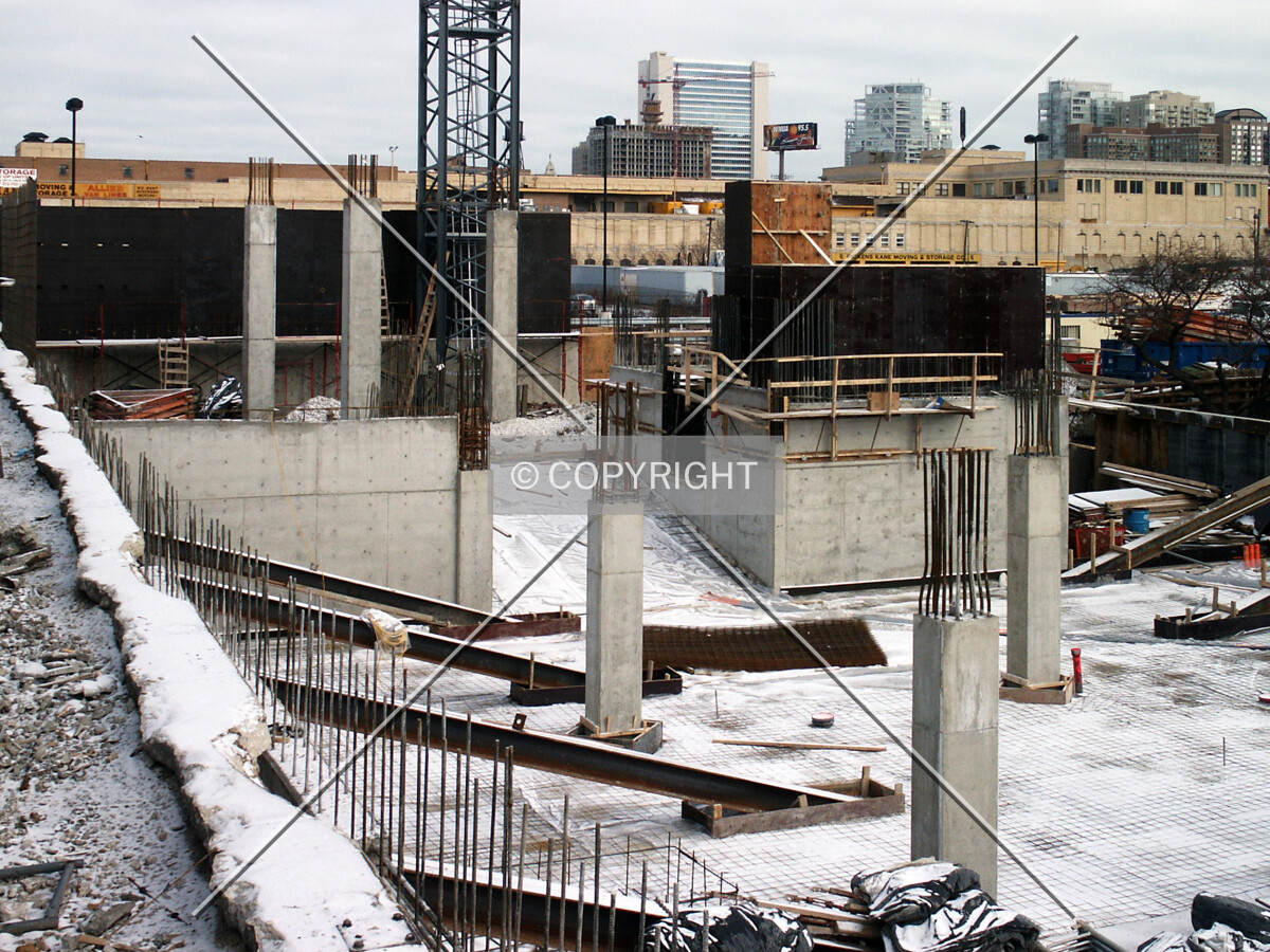 Looking northeast from Halsted Street