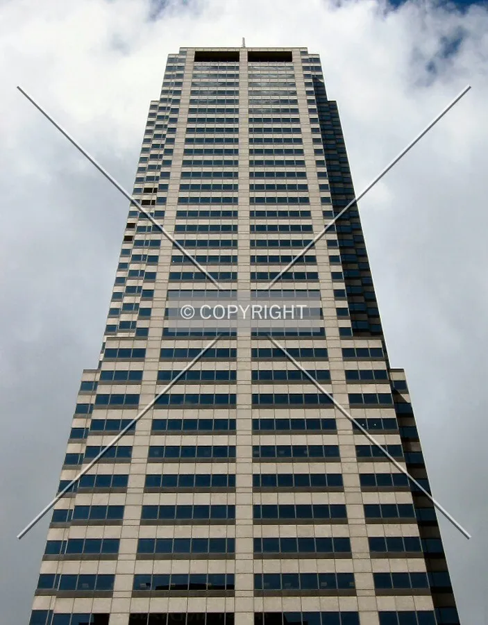 Looking up from Pennsylvania Street