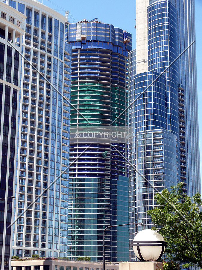 View to the northwest from Lake Shore Drive