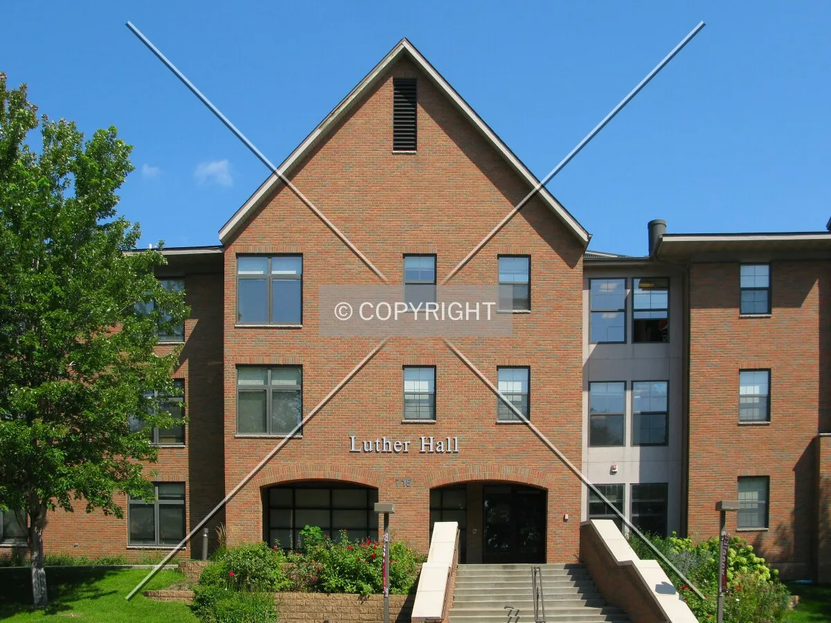Entrance elevation from across 20th Avenue South