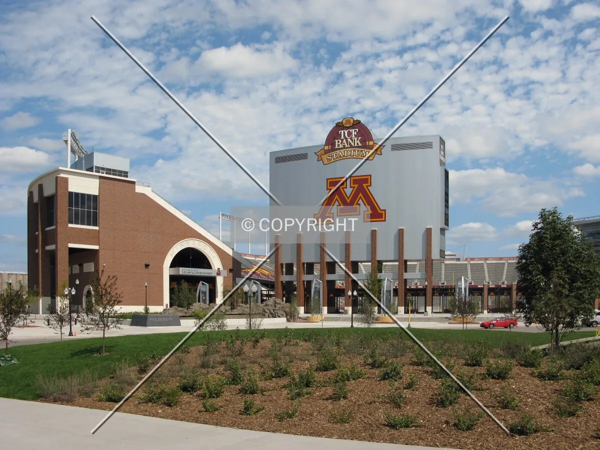 View to the northeast from Williams Arena
