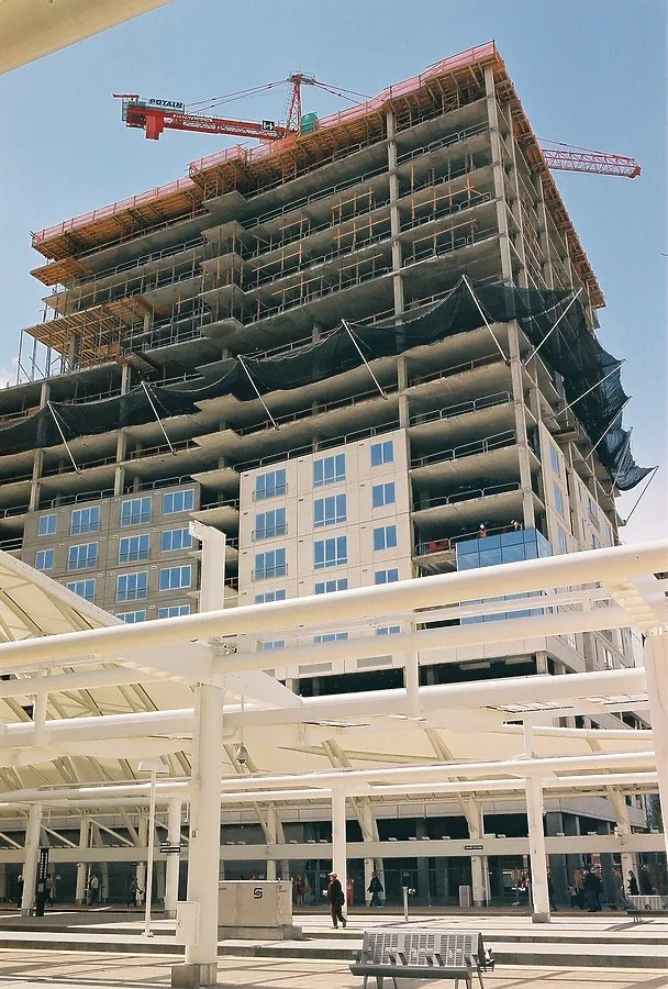 View from the southeast