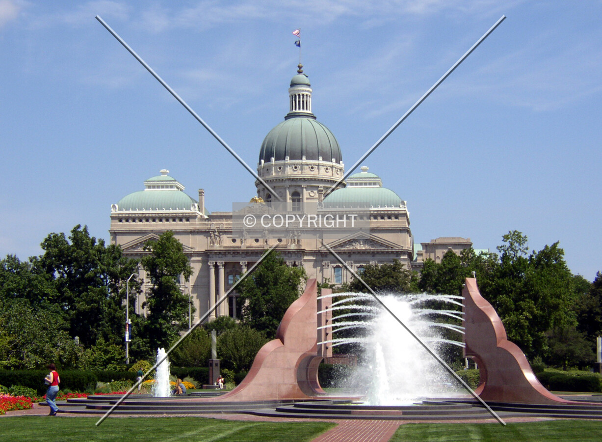 Looking north from Capitol Commons