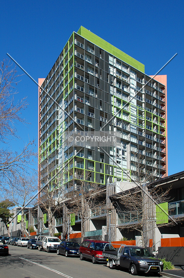 As seen from Jones Street