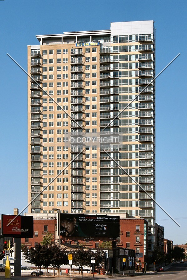 View to the south along Portland Avenue