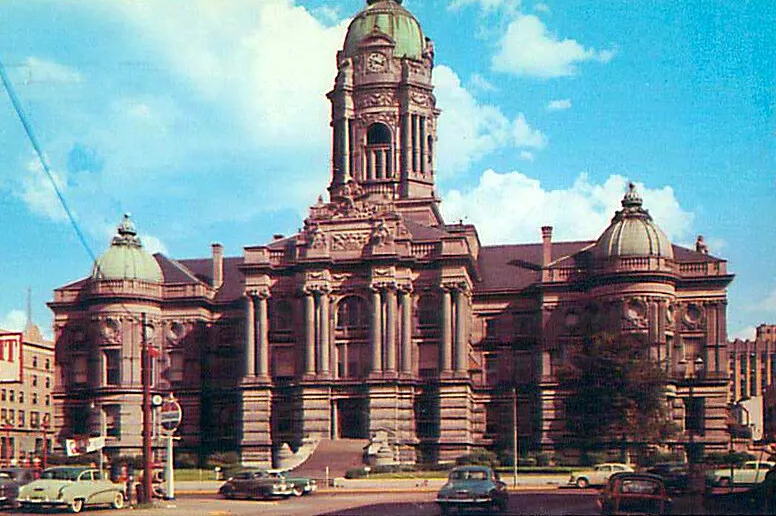 Vintage view from the northwest