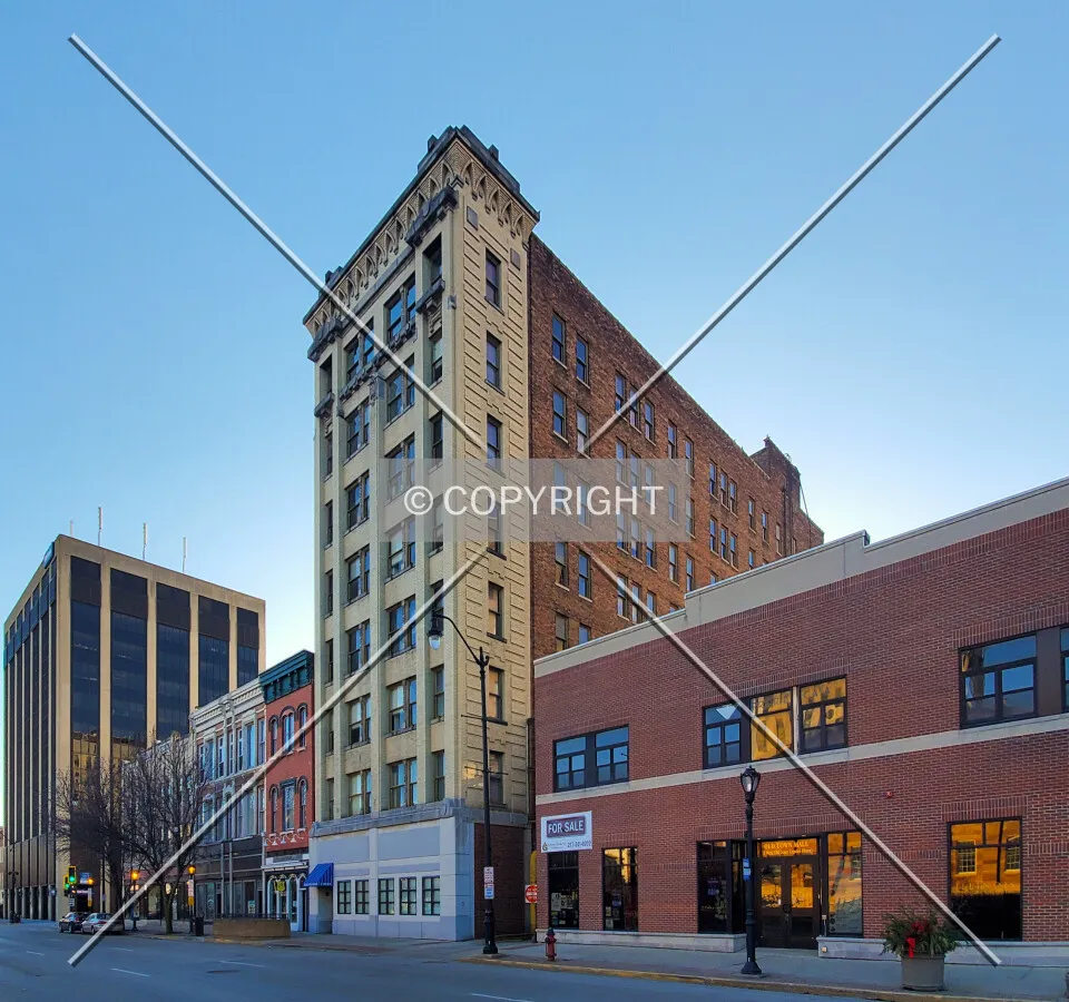 Northeast view; February 2, 2020