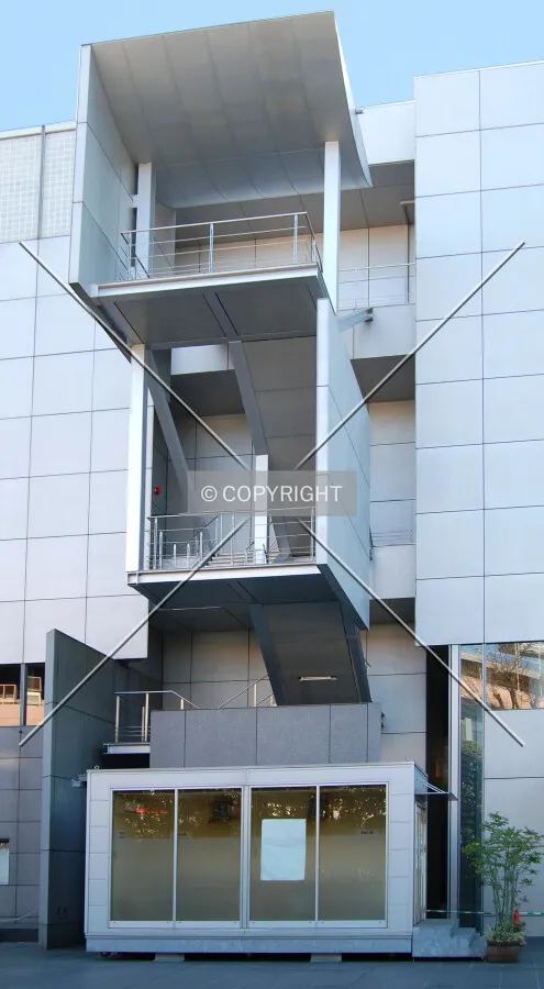 Stairs on the north side