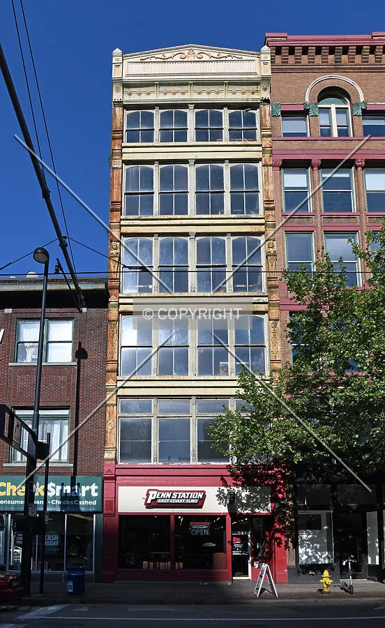 View from the west