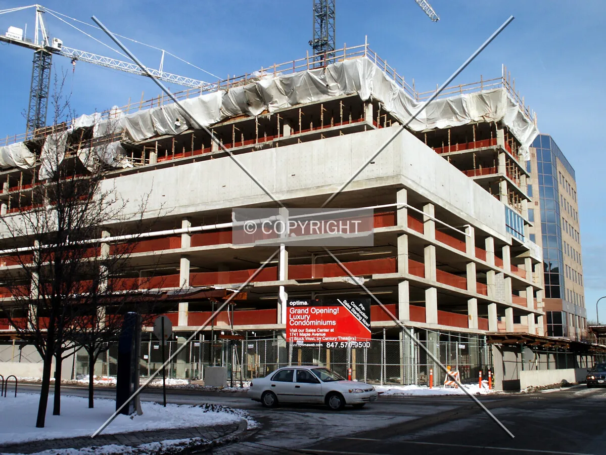Southwest corner from near the el viaduct