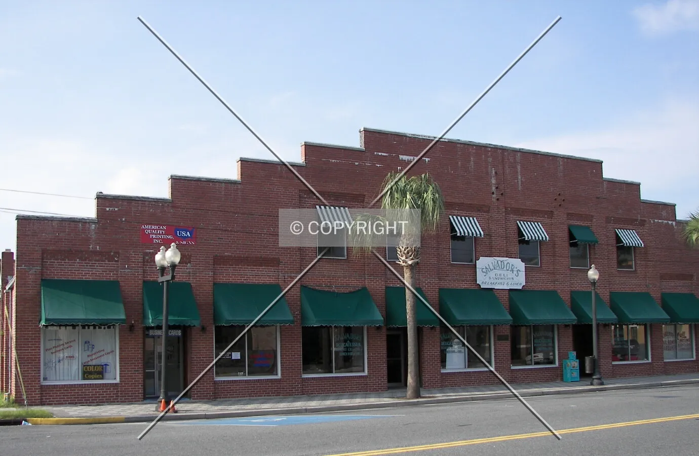 View from the south on Gloucester Street