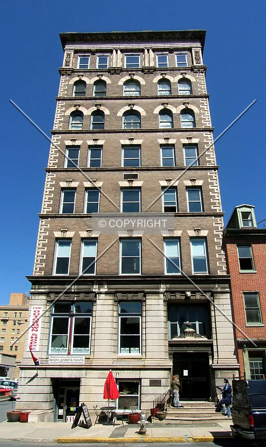 View from the south across Court Street