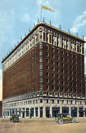 View from the southeast