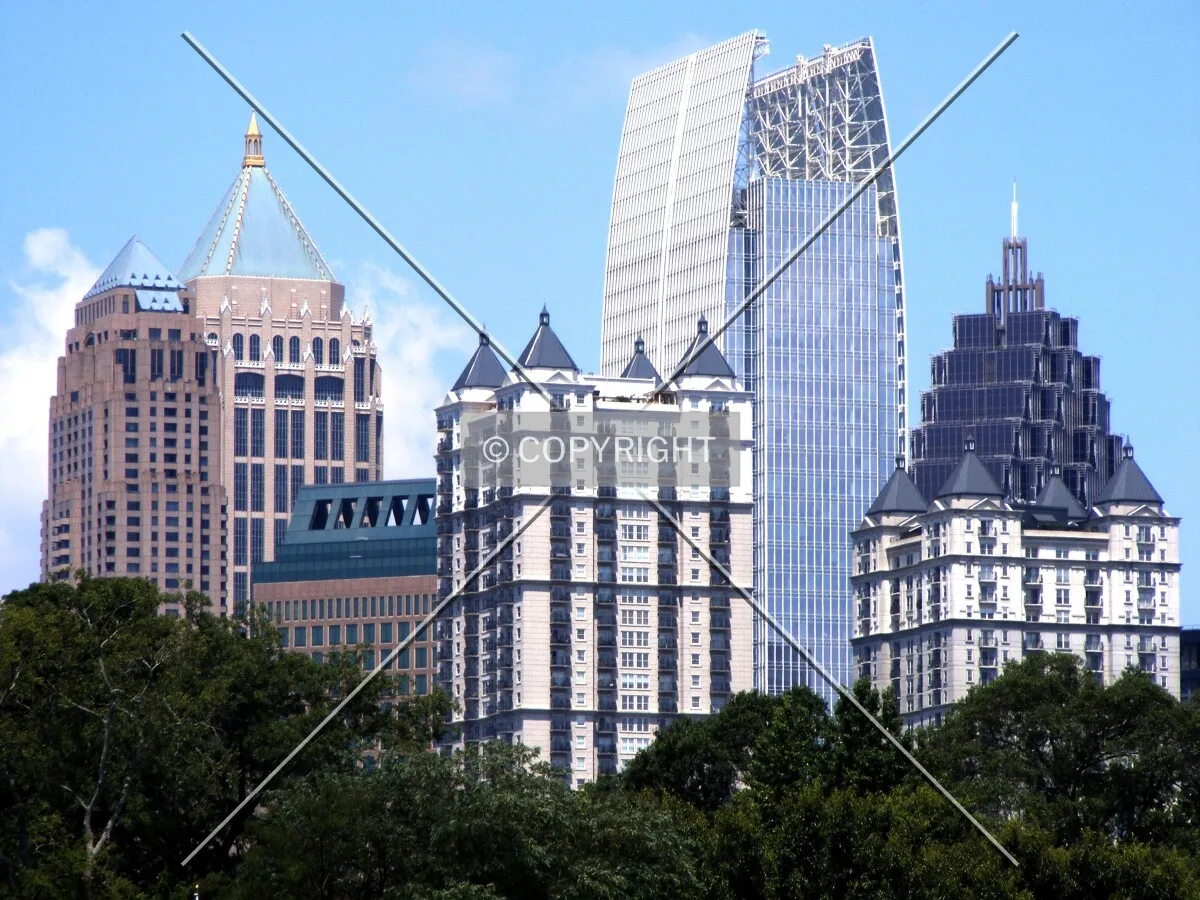 Midtown from Piedmont Park