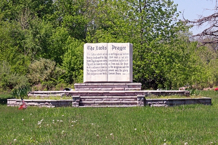 View from the east