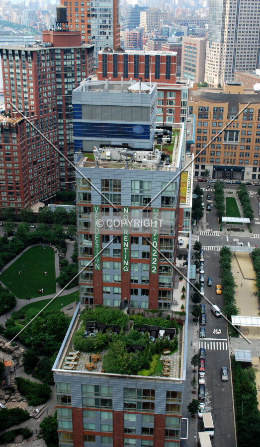 Looking down from Riverhouse
