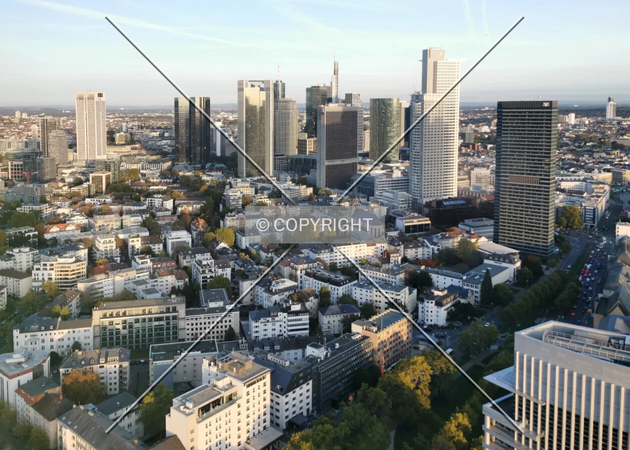 Frankfurt CBD Skyline
