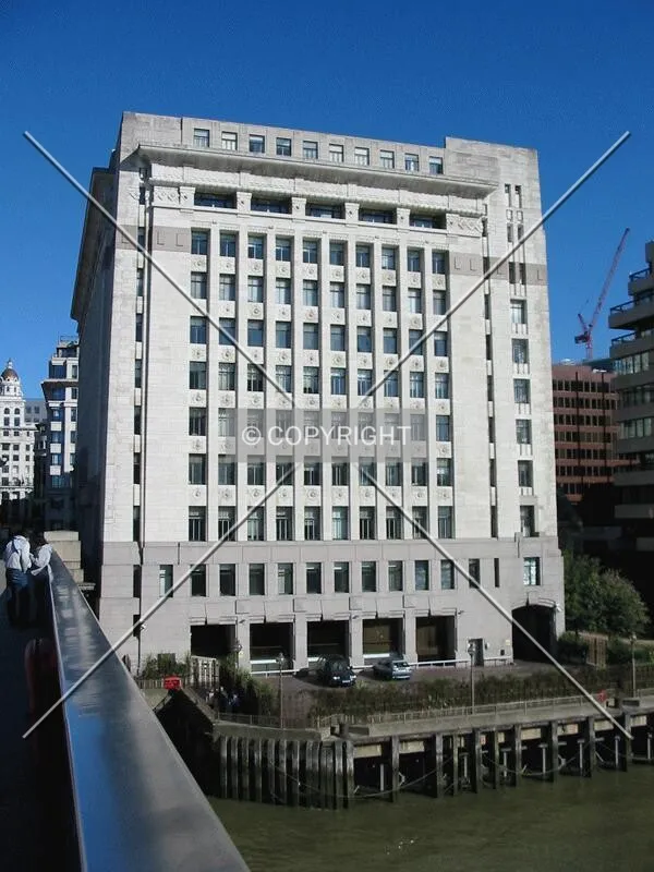 View north from London Bridge