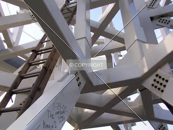 Framework with ladder