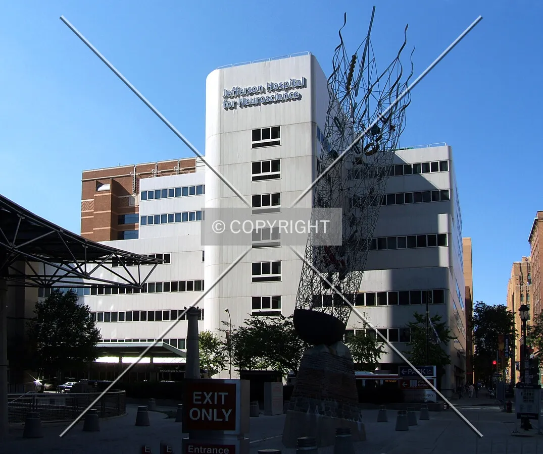View from the southeast along Walnut Street