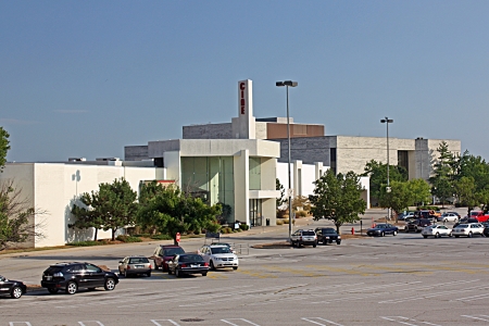 Jamestown Mall from the northwest; September 13, 2011