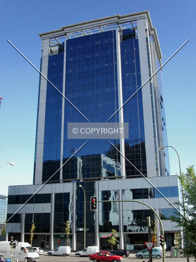 Northern facade of the building