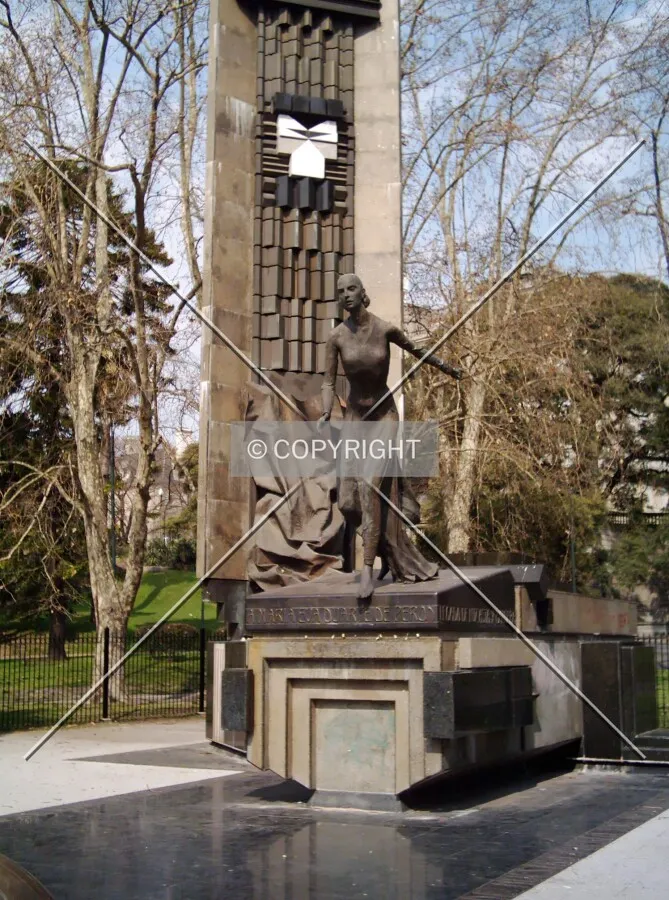 Eva Perón memorial in Recoleta