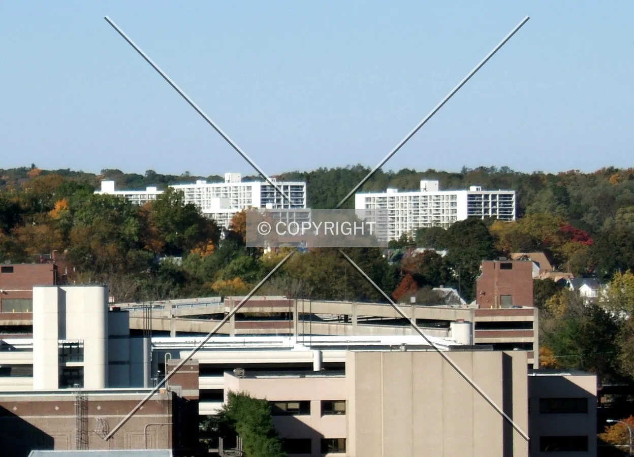 View west from downtown White Plains