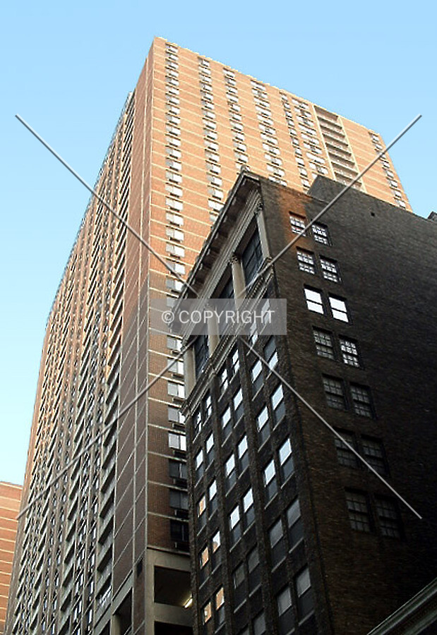 View from the northwest along Locust Street